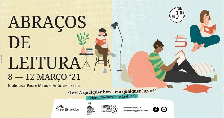 Sertã: Biblioteca Municipal promove «Abraços de Leitura» em Março