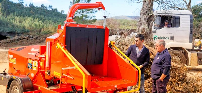 Oleiros: Município aposta nos biotrituradores em alternativa à queimada de sobrantes