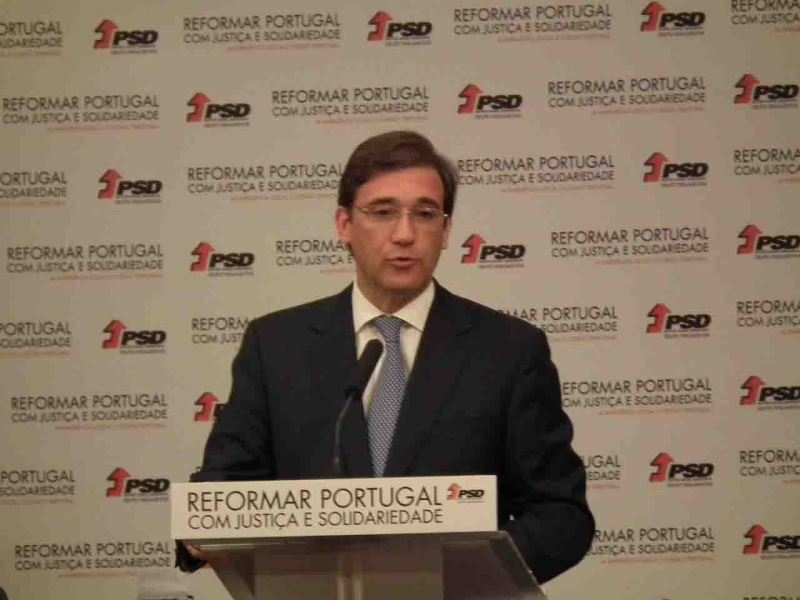 Passos Coelho propõe debate coletivo sobre reforma do Estado no fecho das Jornadas Parlamentares