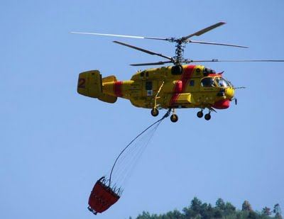 Incêndios: MAI prolonga até sábado reforço dos quatro helicópteros