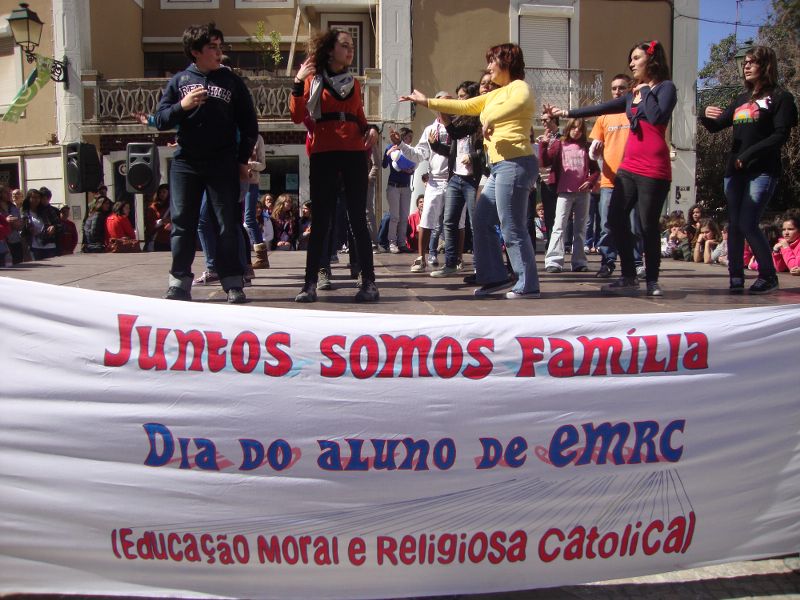 Castelo Branco: Alunos da João Roiz participaram no encontro Diocesano de alunos “Juntos somos família”