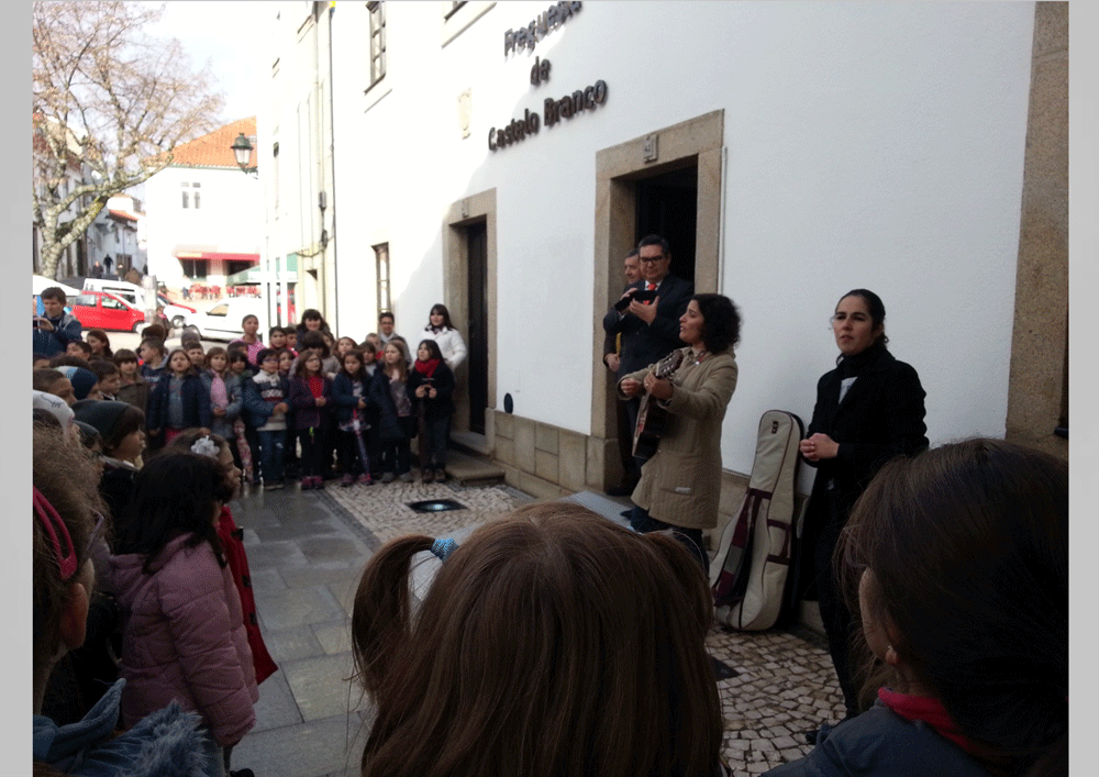 Castelo Branco: Escolas cantaram as Janeiras em Instituições