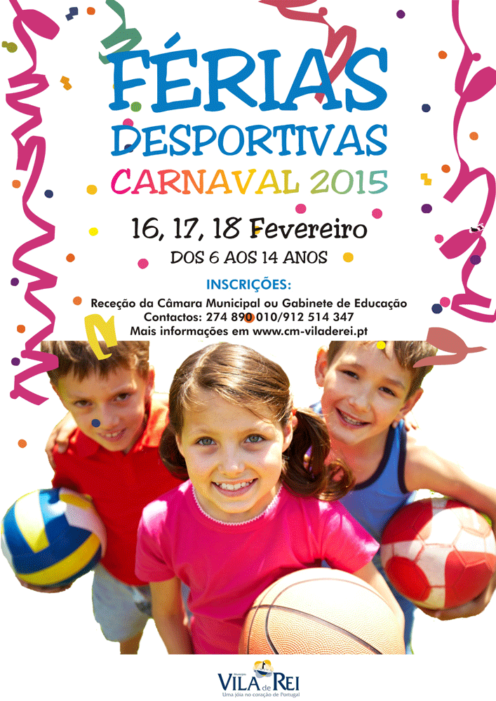 Vila de Rei: Inscrições abertas para as Férias Desportivas de Carnaval