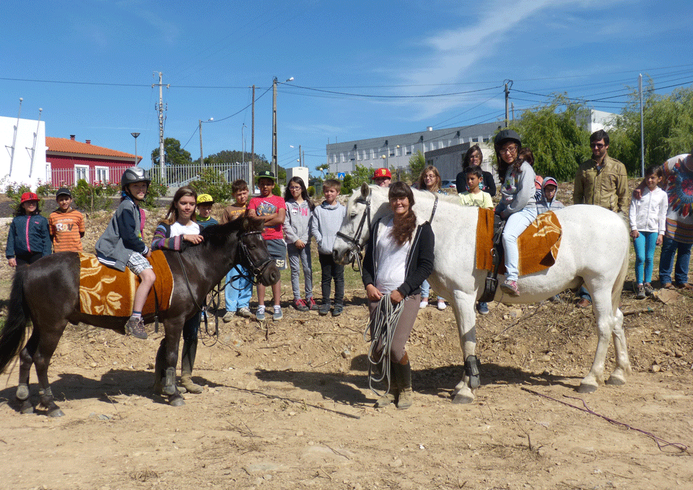 Vila de Rei recebeu Escola de Equitação Itinerante