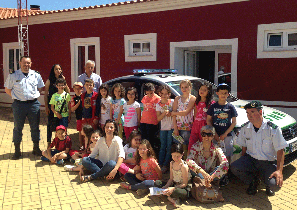 Vila de Rei: Crianças visitaram o Quartel da GNR