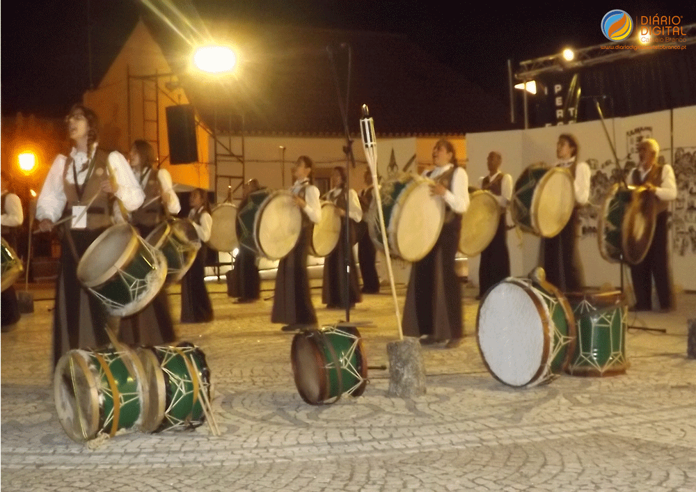 Castelo Branco: “Chibatas” trouxeram Encontro de Percussão Tradicional à Praça Académica
