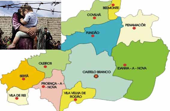 Castelo Branco: 6 Municípios do Distrito já disponíveis para receber refugiados