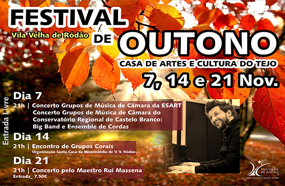 Castelo Branco: ESART participa no Festival de Outono em Vila Velha de Ródão
