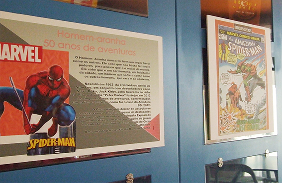 Castelo Branco expõe “50 anos do Homem-Aranha”