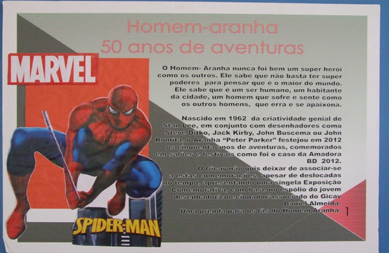 Castelo Branco expõe “50 anos do Homem-Aranha”