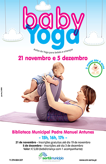 Sertã com aulas de Yoga para bebés e crianças na biblioteca