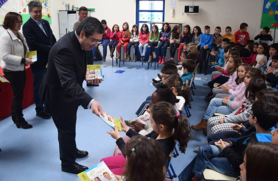 Covilhã: Vítor Pereira visitou 3 Escolas Básicas ontem