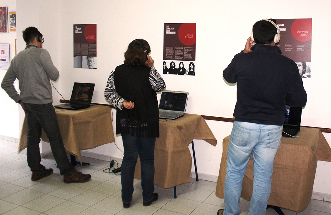 Castelo Branco: AJUP inaugurou exposição “O Poder da Música”