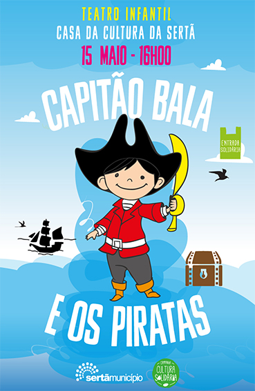Sertã: Teatro “Capitão Bala e os Piratas” é peça solidária