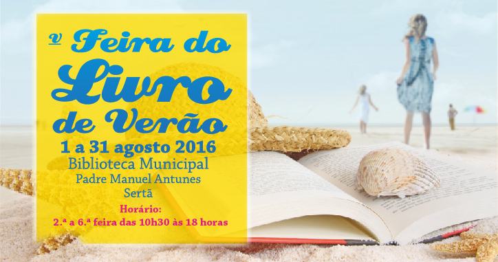 Sertã com Feira do Livro de verão na Biblioteca Municipal