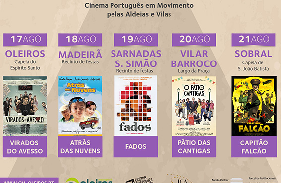 Oleiros: Cinema ao Ar Livre começou esta 4ª-feira