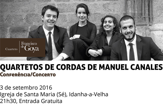 Idanha-a-Nova: Conferência-Concerto de Quarteto em Idanha-a-Velha