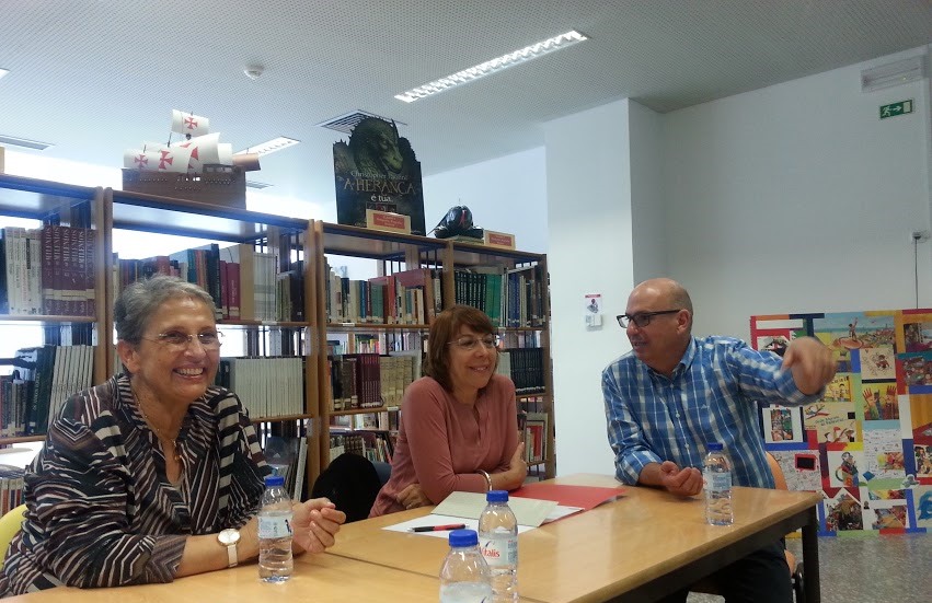 Castelo Branco: Coordenadora Nacional visitou bibliotecas escolares  albicastrenses