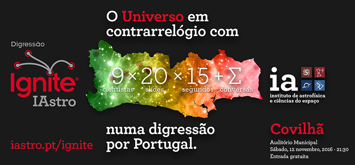 Percorrer o Universo a partir da Covilhã