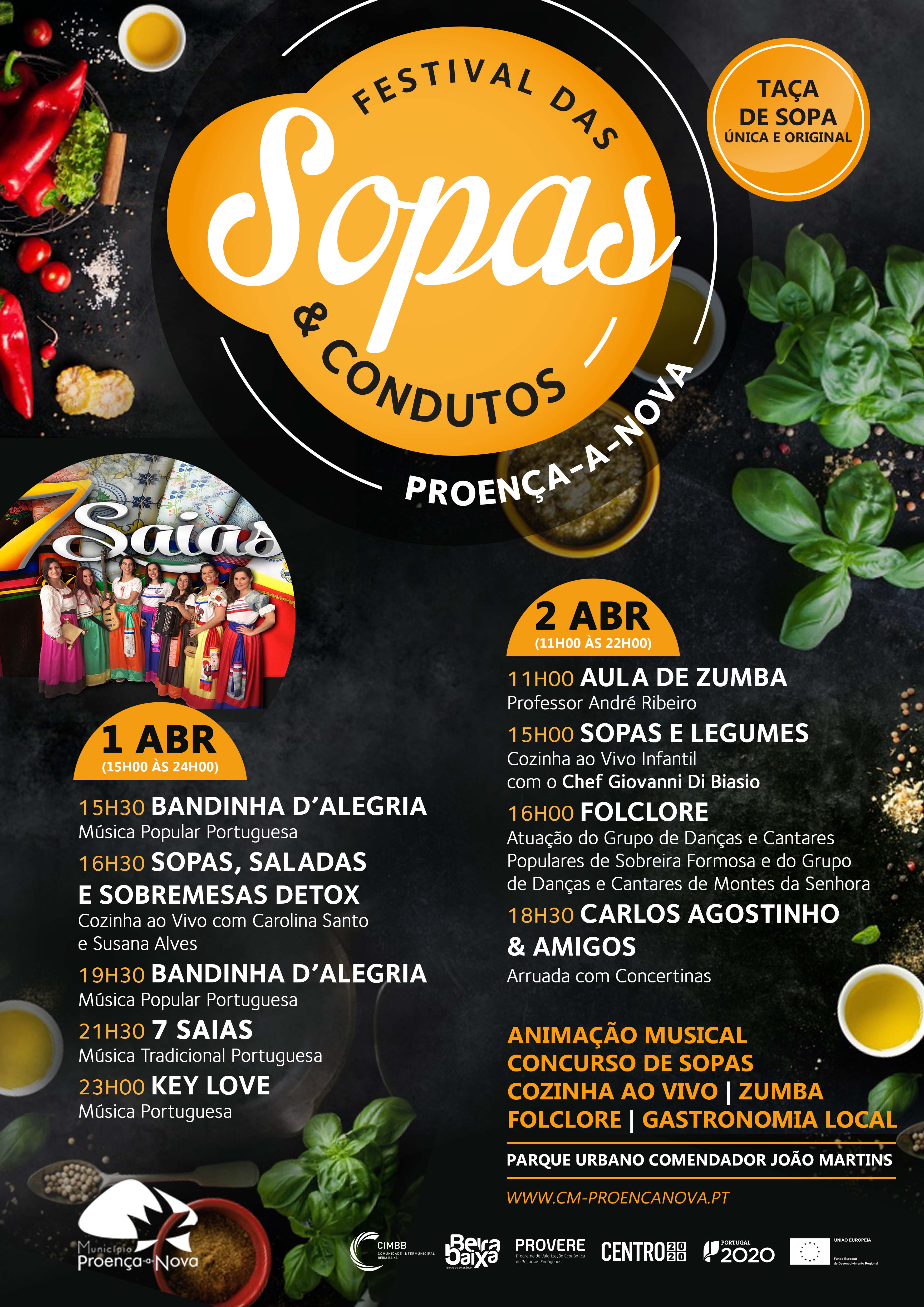 Proença-a-Nova: Gastronomia local promovida com Festival das Sopas e Condutos