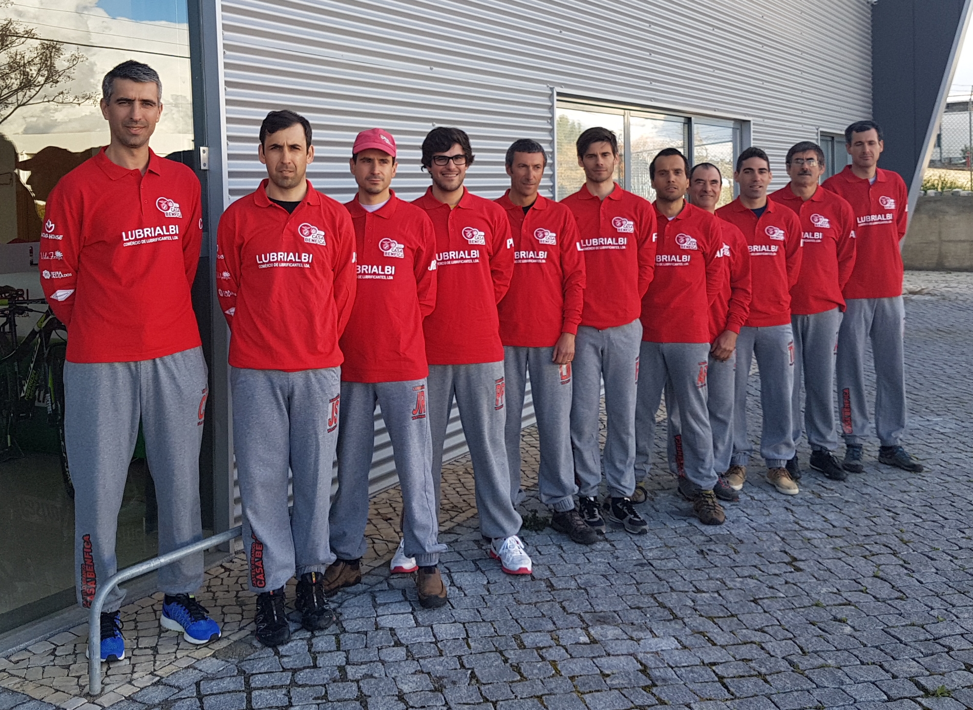 Casa do Benfica em Castelo Branco com novos equipamentos de Ciclismo/BTT