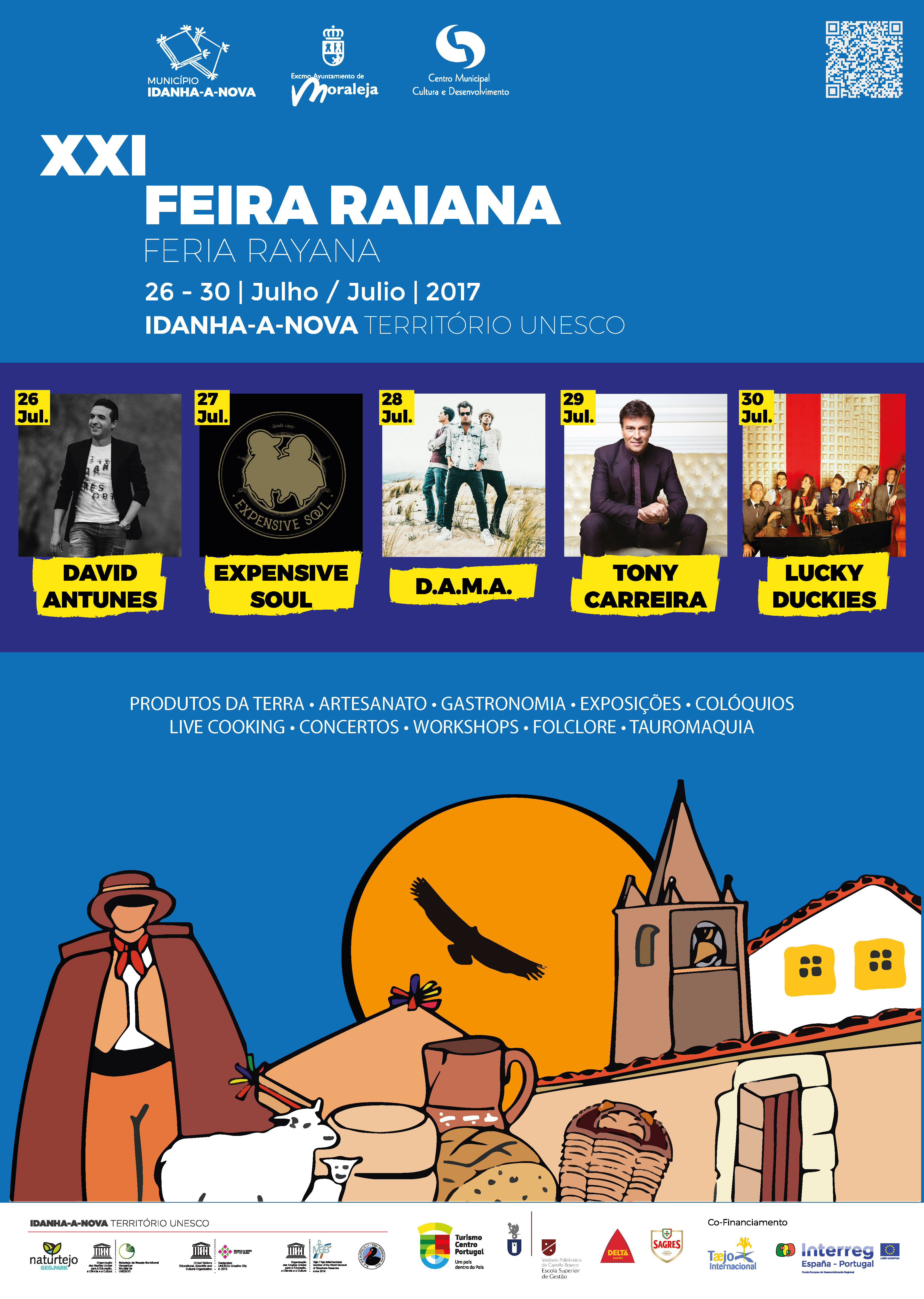 Idanha-a-Nova: Expensive Soul, D.A.M.A. e Tony Carreira na Feira Raiana