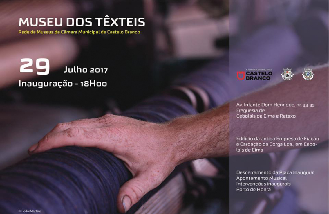 Castelo Branco: Museu do Têxtil é inaugurado no próximo sábado