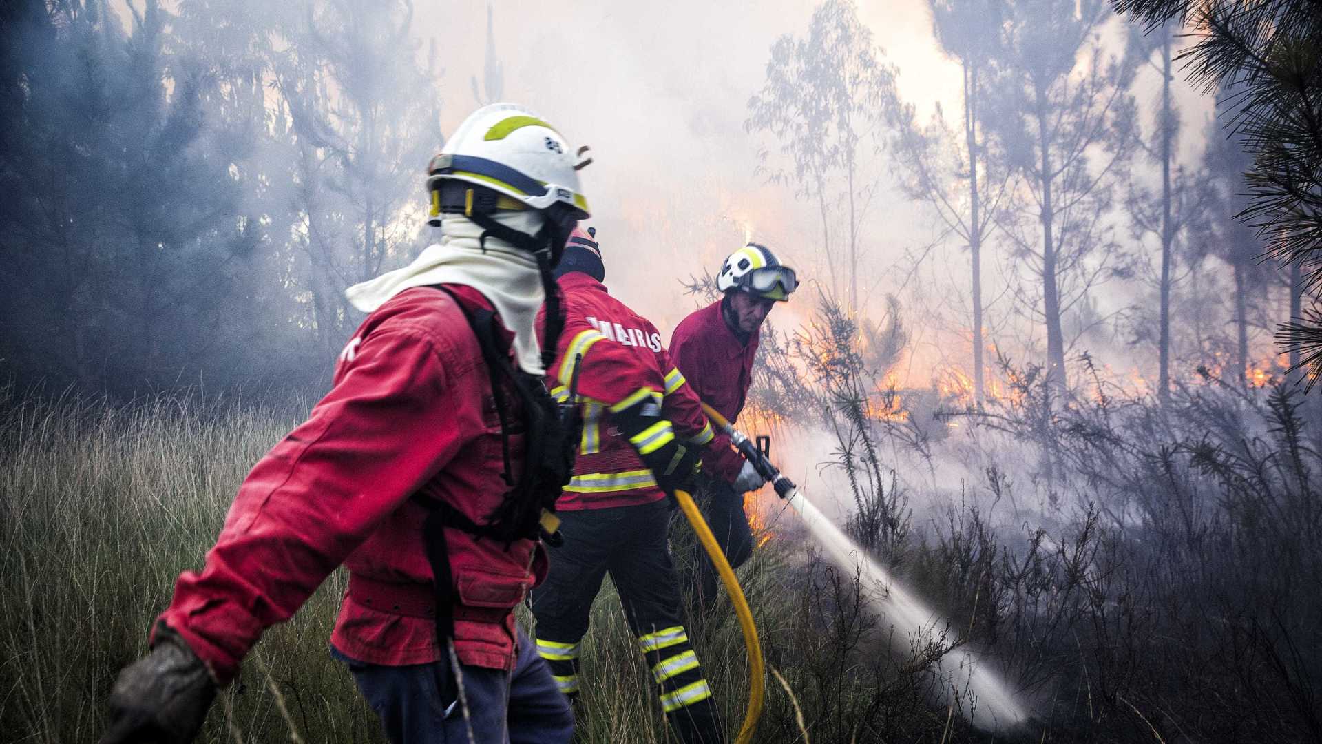 Fogo em Vila de Rei dominado