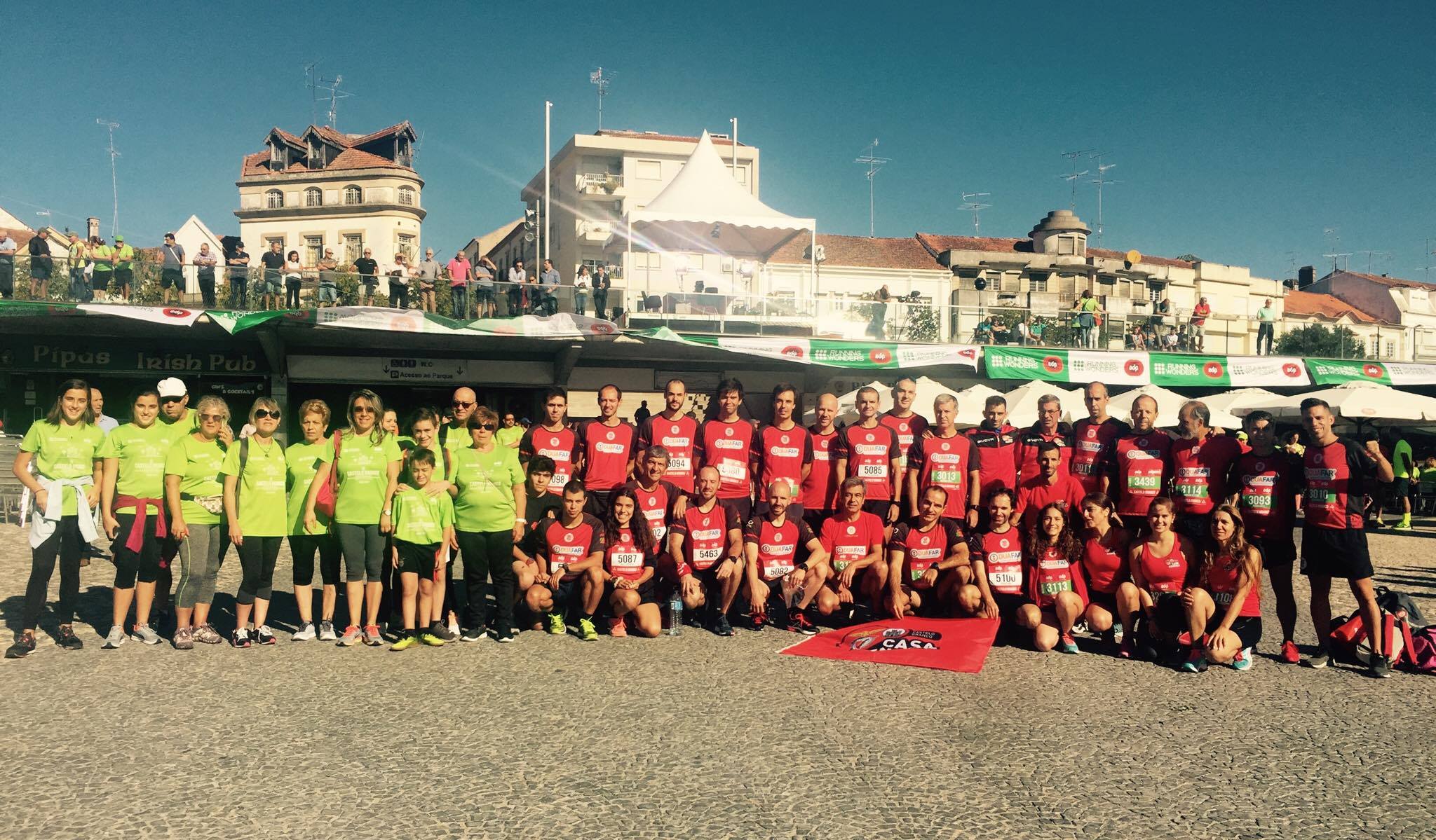 Casa do Benfica com participação positiva na EDP distribuição meia maratona de castelo branco