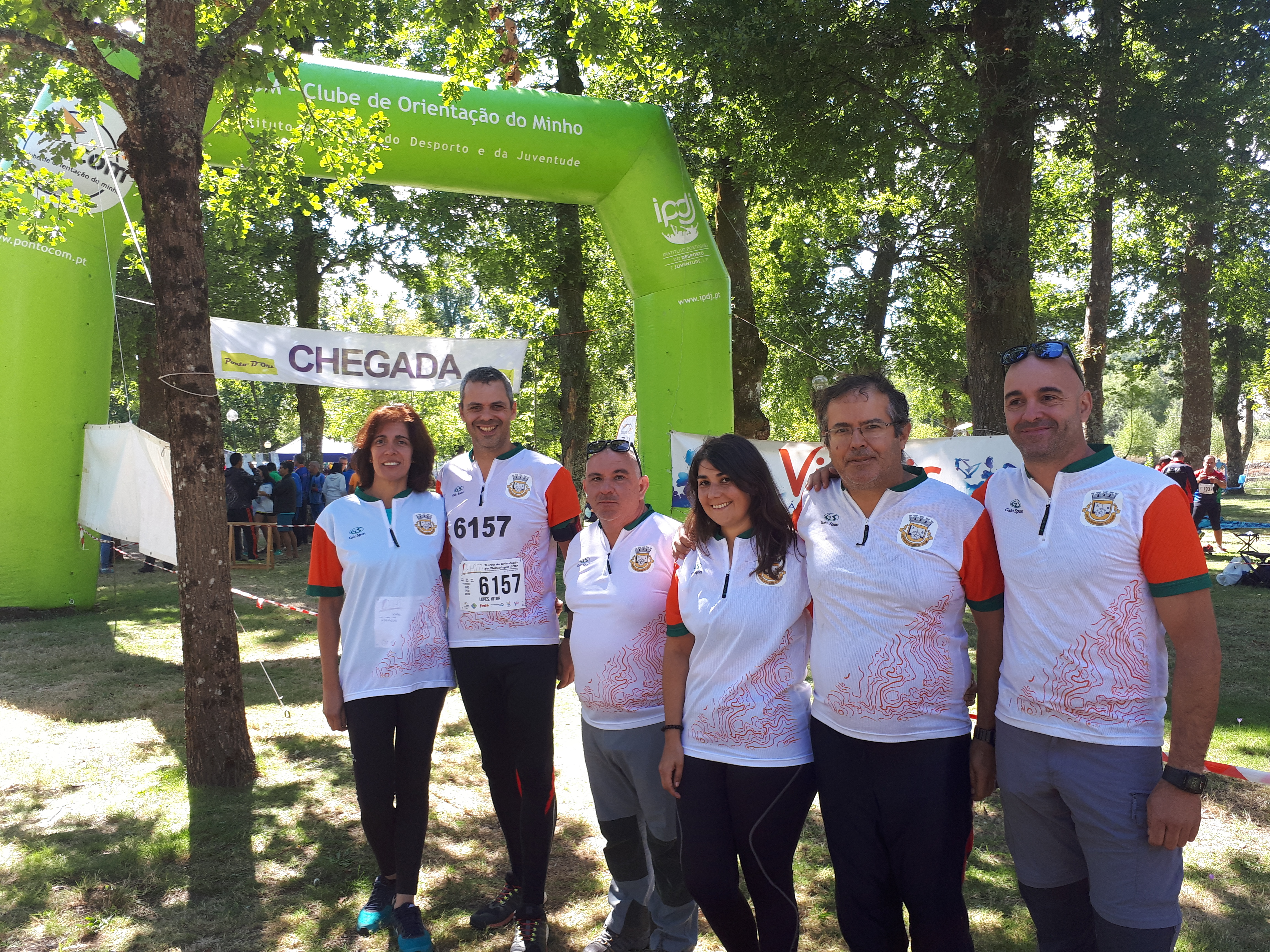 Orientação do Bairro do Cansado esteve no Campeonato Ibérico de Orientação Masculino