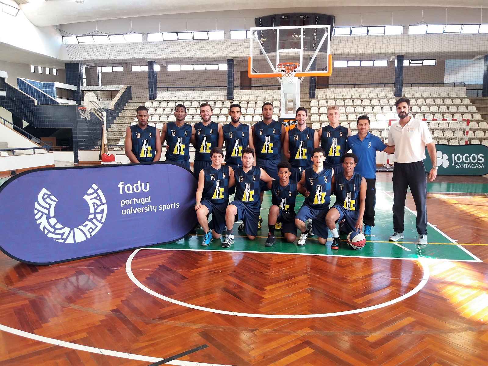 Equipa de basquetebol do IPCB participa nos Campeonatos Nacionais Universitários