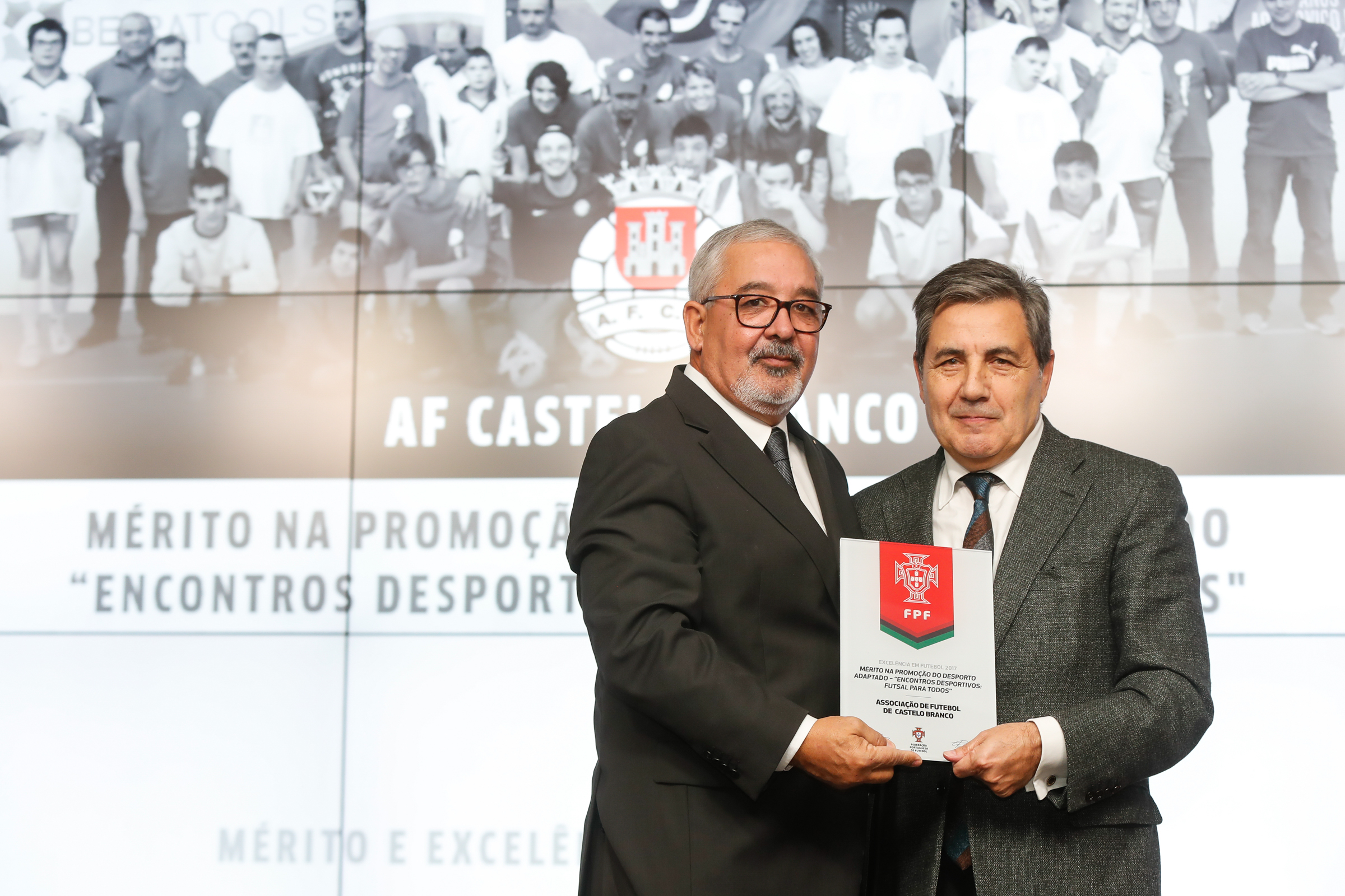 Castelo Branco: Associação de Futebol recebe prémio de mérito e excelência