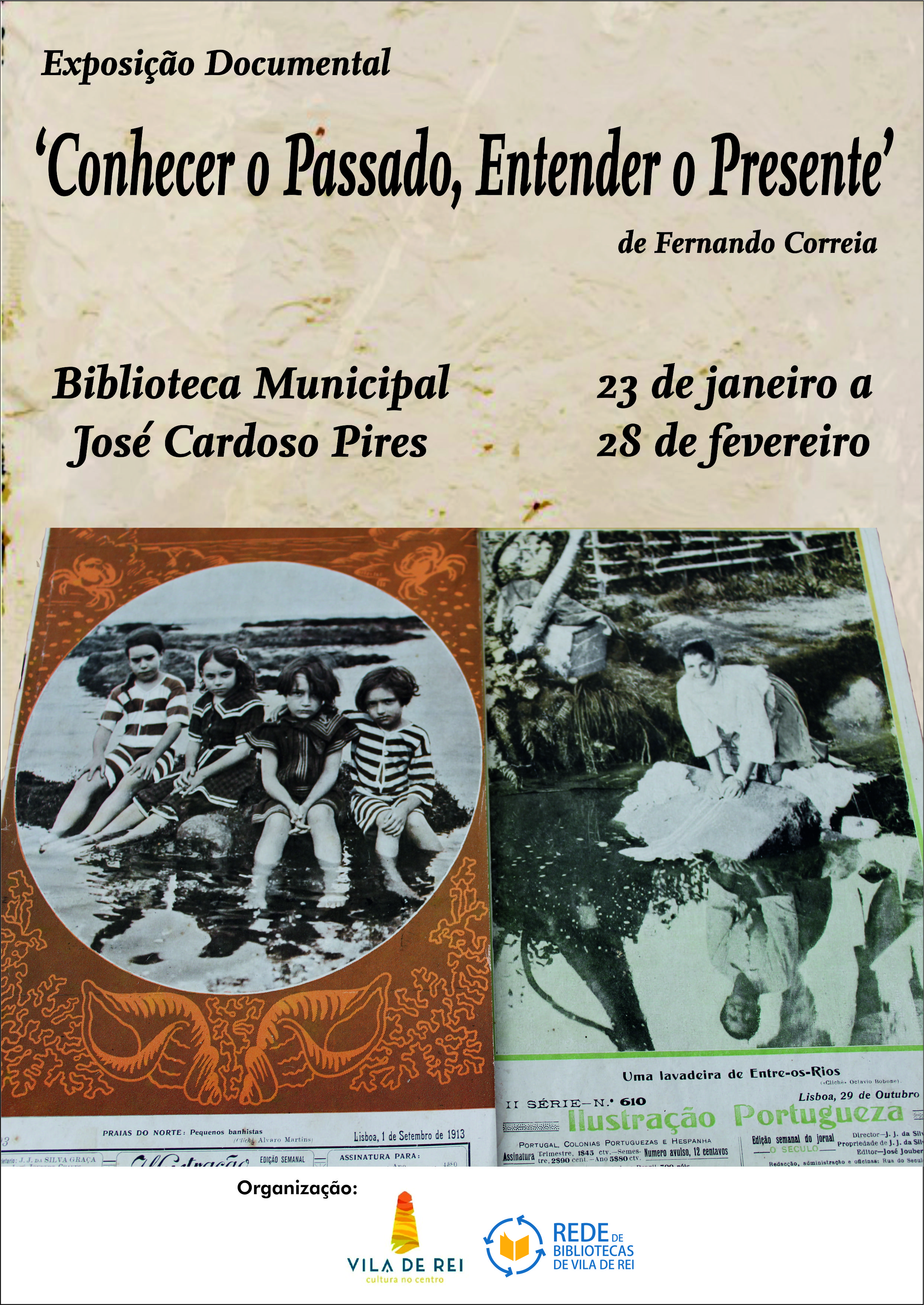 Vila de Rei: Biblioteca Municipal recebe exposição “Conhecer o Passado, Entender o Presente”