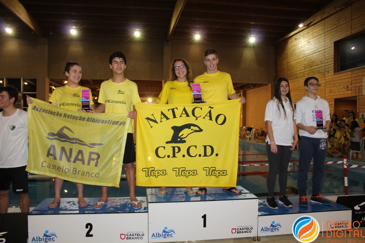 Castelo Branco: Mais de 200 nadadores participaram no VII Metting Cidade de Castelo Branco