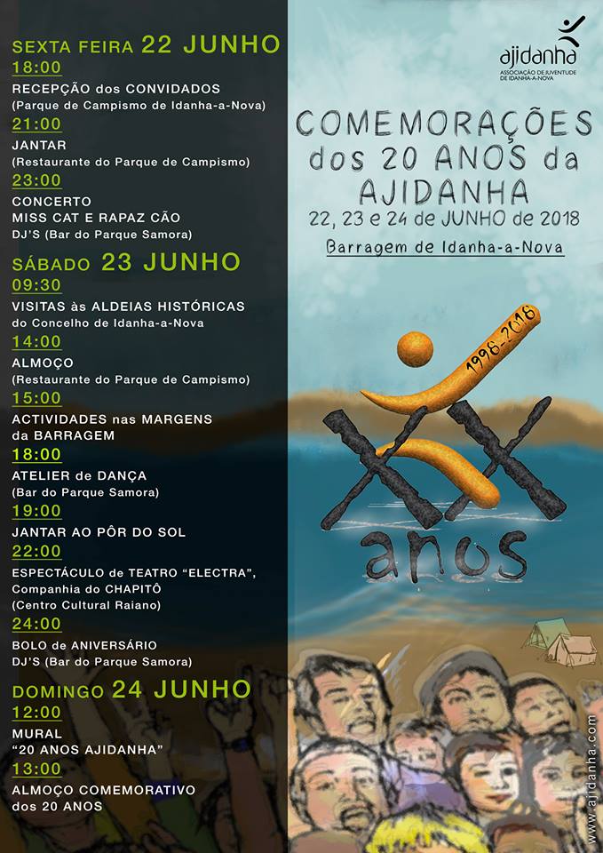 Idanha-a-Nova: Comemorações dos 20 anos da Ajidanha durante o próximo fim de semana junto à Barragem