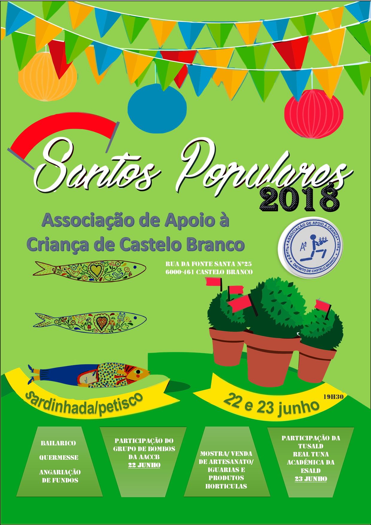Castelo Branco: Associação de apoio à criança comemora Santos populares