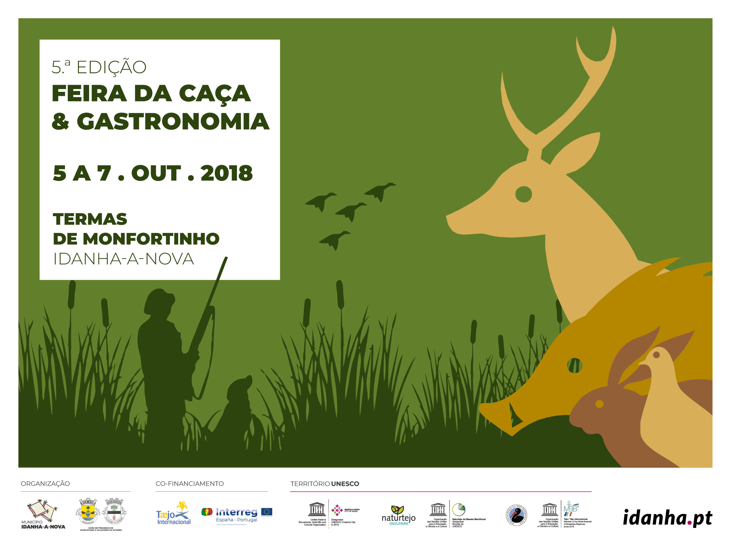 Idanha-a-Nova: Feira da Caça & Gastronomia em outubro nas Termas de Monfortinho