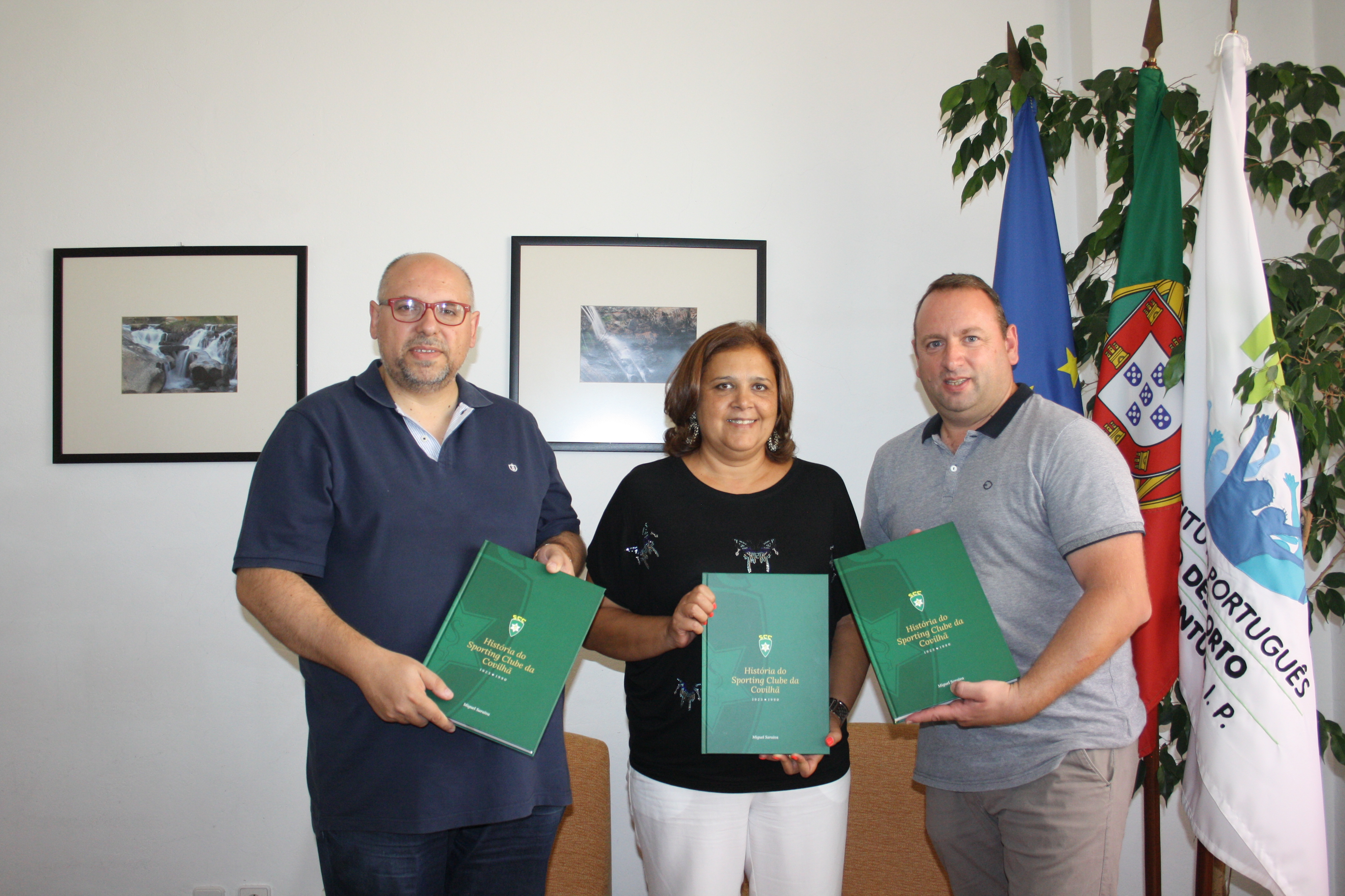 Livro do Sporting da Covilhã chega ao Museu do Desporto