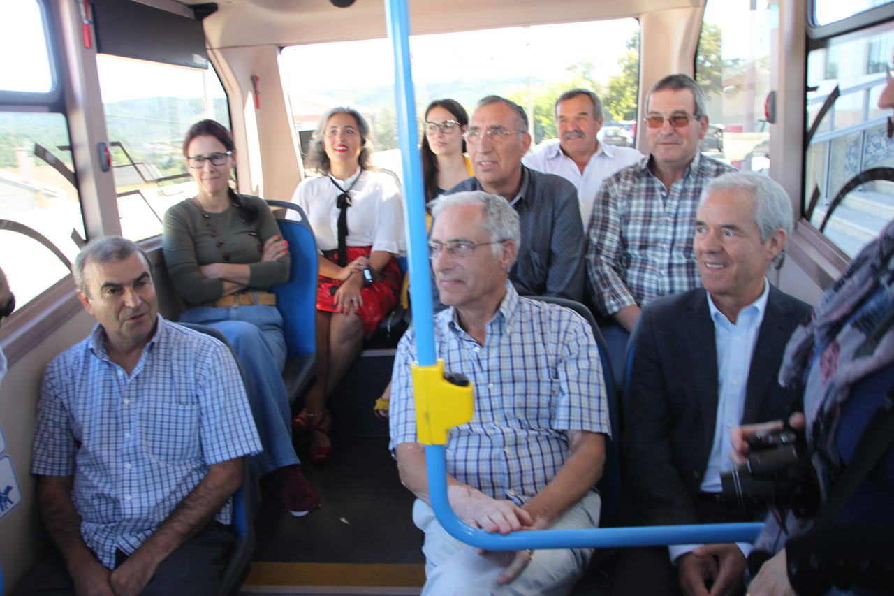 Sertã: CarBus apresentou veículo elétrico de transporte de passageiros