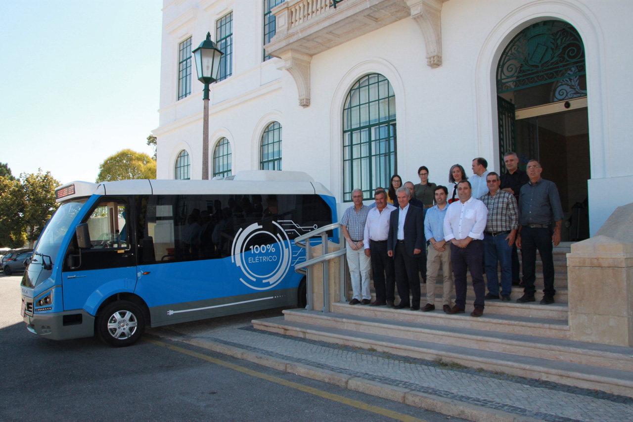 Sertã: CarBus apresentou veículo elétrico de transporte de passageiros