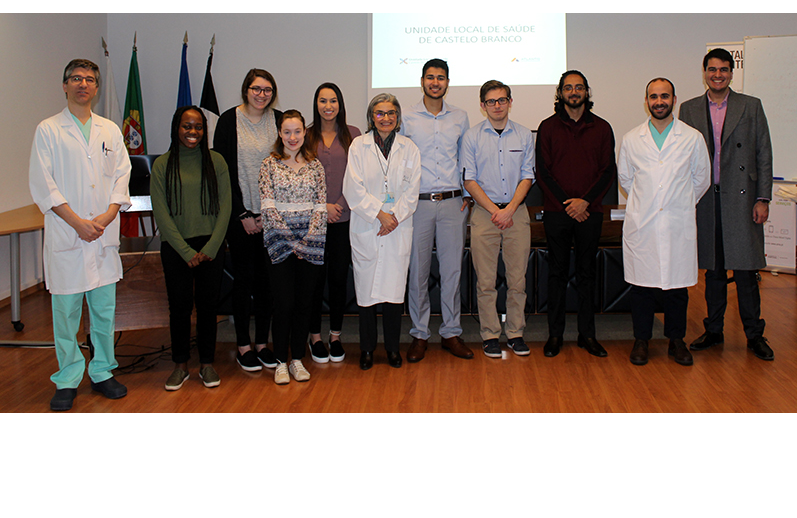 Estudantes americanos realizam estágios observacionais na ULS de Castelo Branco