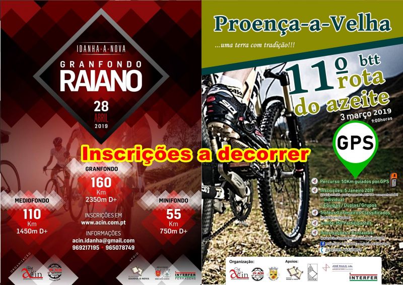 Idanha-a-Nova: ACIN anuncia provas de BTT e de Ciclismo de Estrada