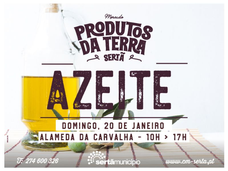 Sertã: Autarquia promove produtos da terra sobre “Azeite”