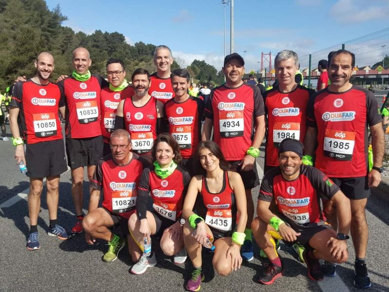 Casa do Benfica em Castelo Branco repetiu presença na meia maratona EDP/Lisboa 