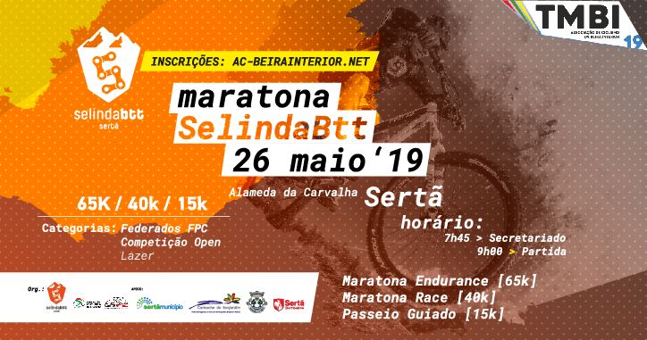 Sertã recebe 4.ª prova do Troféu Maratonas da Beira Interior em BTT 