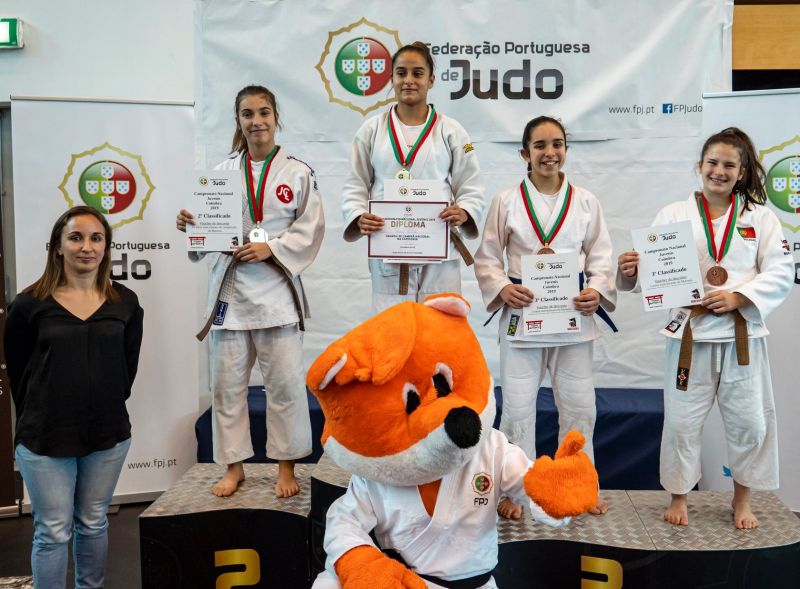 Judo: Matilde Gonçalves e Adriana Torres de Ouro no Campeonato Nacional de Juvenis 2019