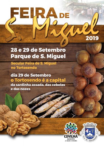 Covilhã: Feira de São Miguel leva cebolas, nozes e sardinha assada ao Tortosendo