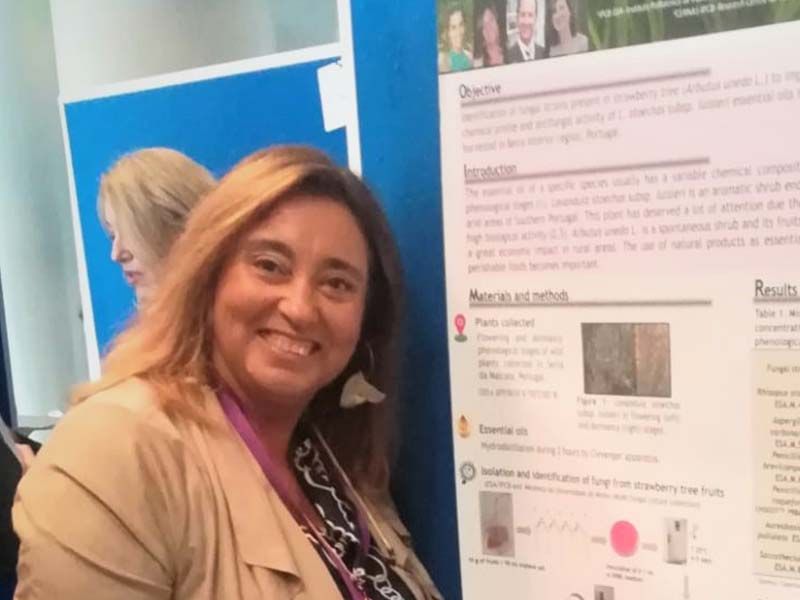 Castelo Branco: Professora da ESA apresenta resultados de projetos no 50th International Symposium on Essential Oils