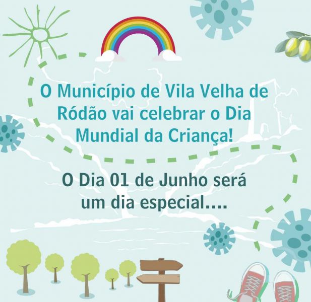 Ródão: Município comemora Dia da Criança com oferta do jogo Trilho do Arco-Íris
