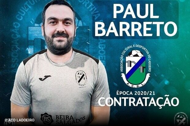 Futsal: Ladoeiro oficializa regresso de Paul Barreto
